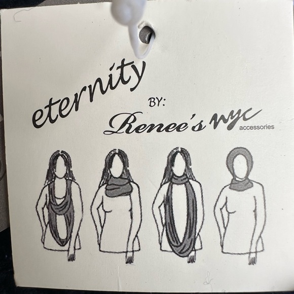 NWT dark navy blue loop scarf - Picture 3 of 6